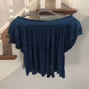 Free people off the shoulder top